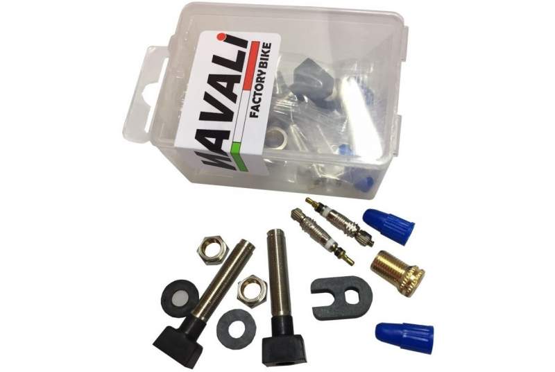 Juego de válvulas Tubeless Navali cuadrada 44 mm