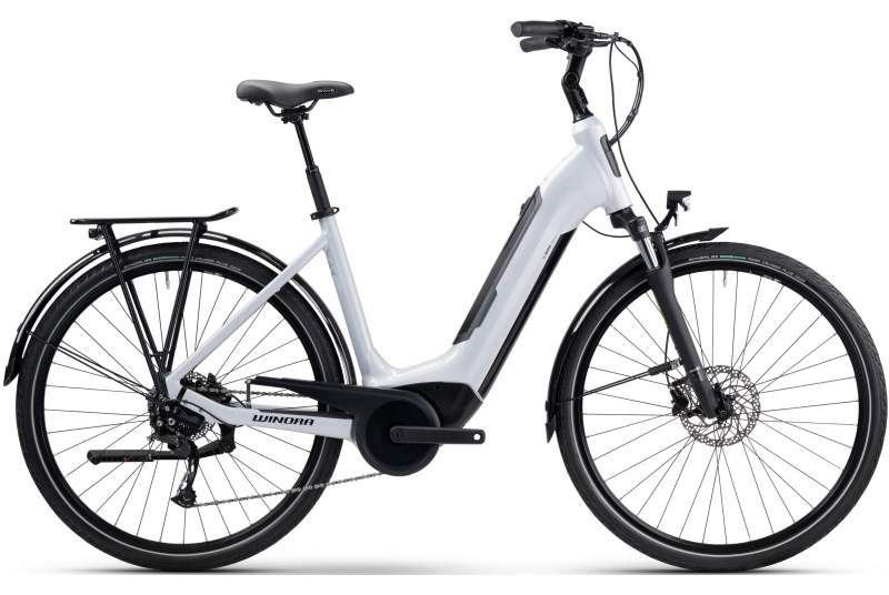 Bicicleta Winora Tria X9 Low 2025 - blanco