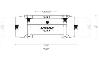 Bolsa Uswe Handlebar Roll-Top Bag