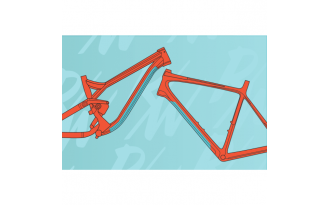 Protector de Tubo Diagonal RideWrap Essential Protection