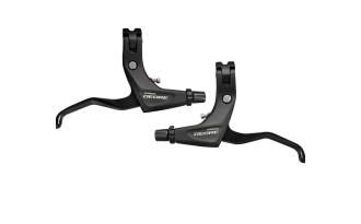 Par palanca de freno Shimano Deore Vbrake con calbes y fundas BLT610PAL