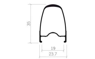 Ruedas Vision Team 35 Disc Tubeless