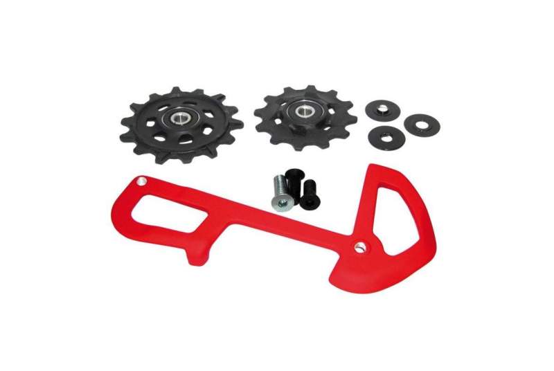 Rojo, Roldanas SRAM - X01 EAGLE 12V