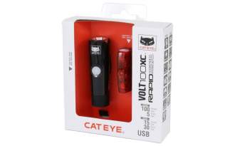 Kit luces Cateye Volt 100 / Rapid Micro