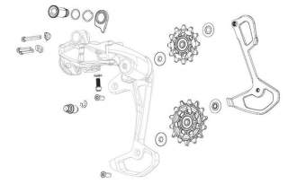 Tapa para cambio Sram XX1 AXS Eagle