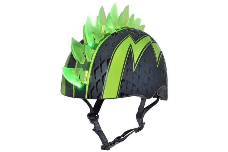 Casco Child Led - Negro/Verde
