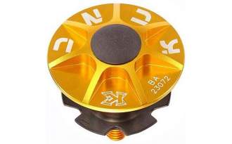 Tapa de dirección aluminio dorado KCNC