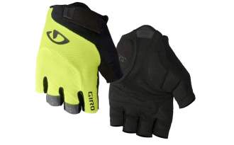Guantes cortos / Largos Giro Bravo gel cortos amarillo