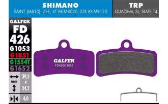 Pastillas de freno Galfer...