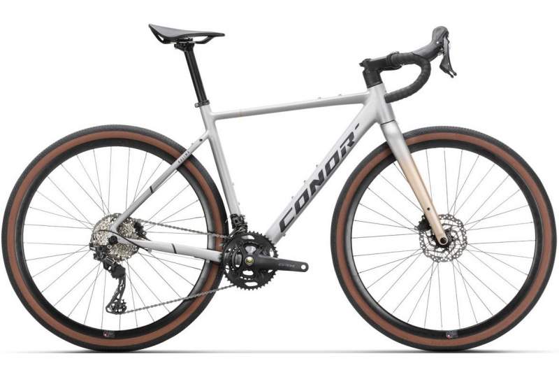 Bicicleta Conor Kalima GRX610 2025 - gris