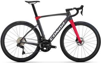 Bicicleta Conor Volcano Aero Dura-Ace 2025 - gris oscuro