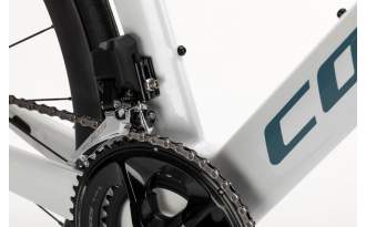 Bicicleta Conor Volcano Aero 105 Di2 2025 - blanco