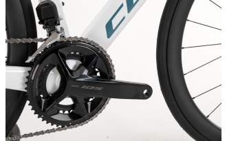 Bicicleta Conor Volcano Aero 105 Di2 2025 - blanco