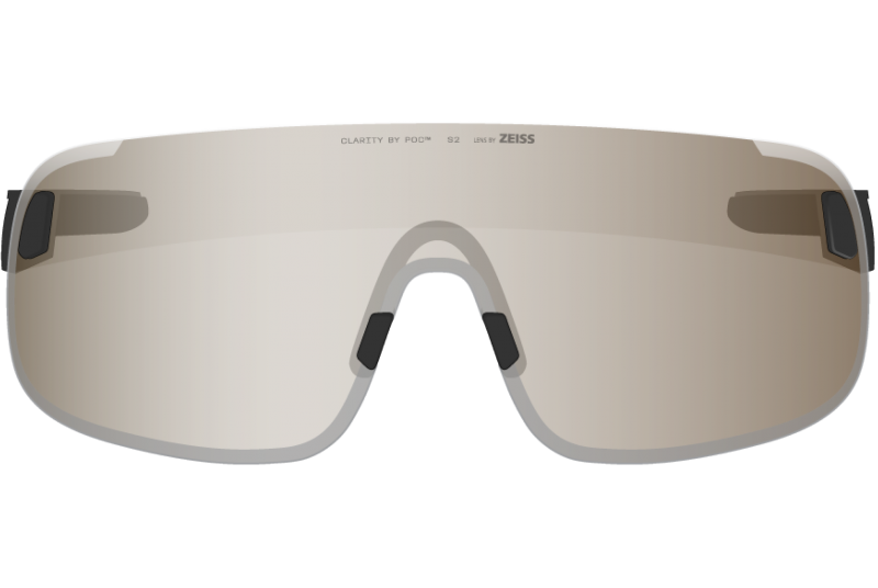 Gafas POC Elicit - Uranium Black-Clarity Trail-Partly Sunny Silver