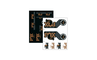 Adhesivo FOX AM Heritage Oro 2015