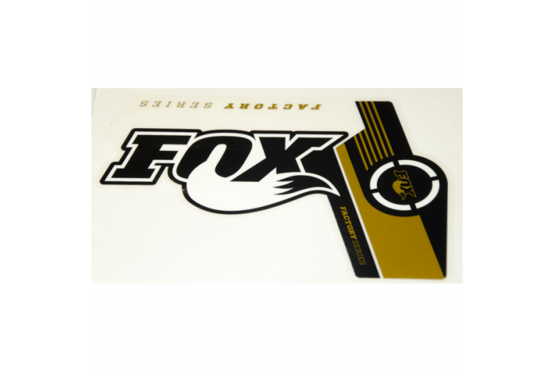 Adhesivo FOX 36 Oro Logo Factory