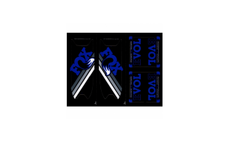 Adhesivo FOX AM Heritage Evol Azul