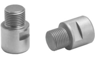 Juego extensores eje de pedal Ergotec inoxidable