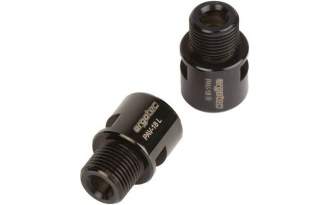 Juego extensores eje de pedal Ergotec 9/16"