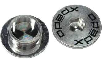 Juego de tapas cierre eje pedal Xpedo Face Off