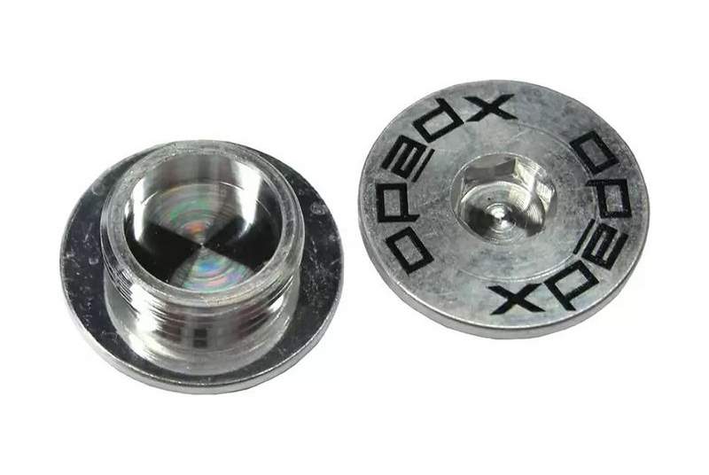 Juego de tapas cierre eje pedal Xpedo Face Off