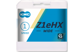 Cadena KMC Z1eHX-WIDE plata...