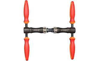 Herramienta roscado eje pedal Unior