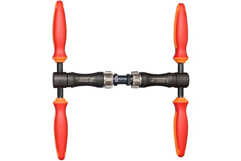 Herramienta roscado eje pedal Unior