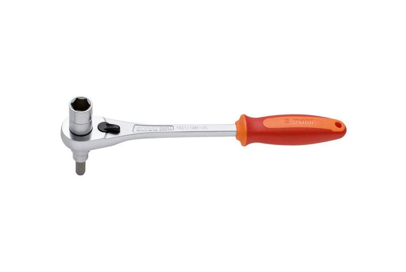 Carraca reversible Unior Vasos de 3/8" 14