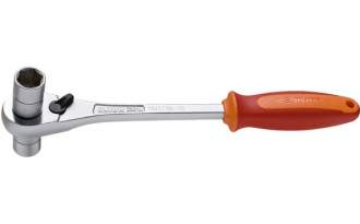 Carraca reversible Unior vasos de 3/8" 14x15