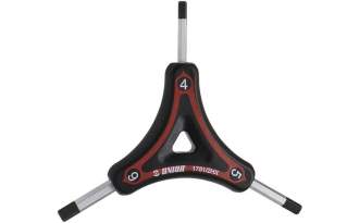 Llave triple hexagonal Unior 2x2, 5x3