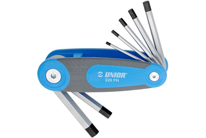 Juego llaves Unior Allen en navaja 7 pzas