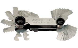 Juego galgas roscas Unior 48 pza