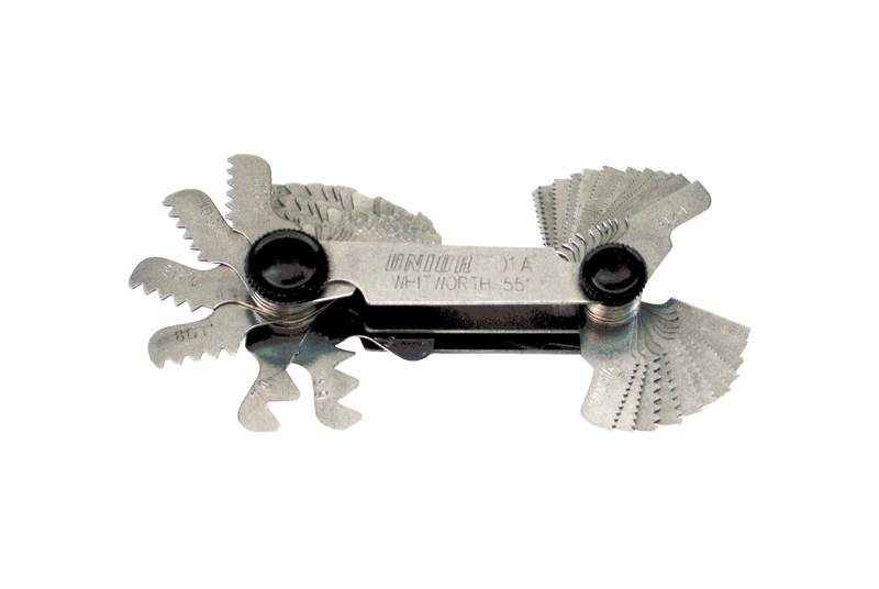 Juego galgas roscas Unior 48 pza