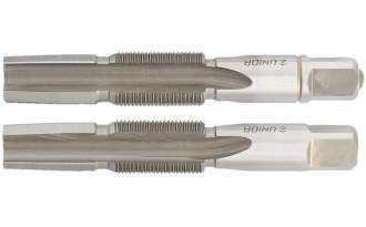 Juego macho para roscar la biela Unior 16x1