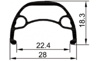 Rueda delantera Gurpil Neu 27.5 eje 15mm