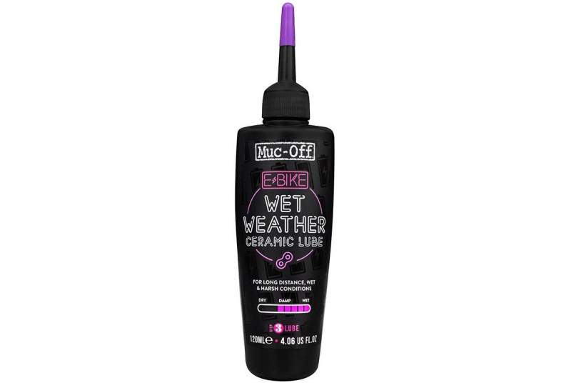 Lubricante cadena Muc-Off e-Bike clima húmedo 120 ml