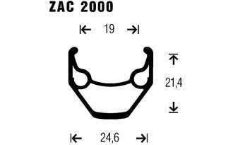Rueda Gurpil Zac plata disco 6T cassette 8-11V