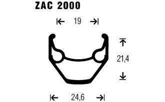 Rueda Gurpil Zac Center Lock Cassete 8-11V