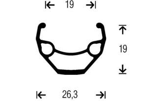 Rueda Gurpil Taurus Center Lock delantera