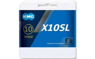 Cadena KMC X10 SL oro 114P 10V