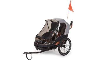 Remolque niño Bobike 2 en 1 biplaza