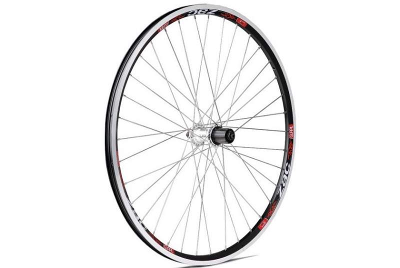 Rueda Gurpil Zac negra 26"R/Inox Cassette 8-11V