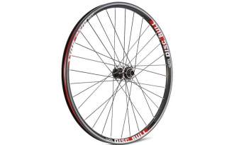 Rueda Disc Bull Negra C/Eje 20mm delantera