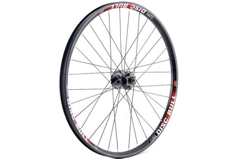 Rueda Disc Bull negra C/475 6T delantera