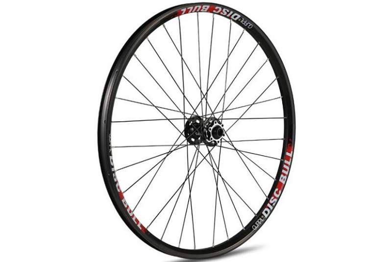 Rueda Disc Bull Negra C/eje 15 delantera