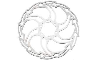 Disco "Flecha" Unex R-26 203mm 6 Tor. blanco