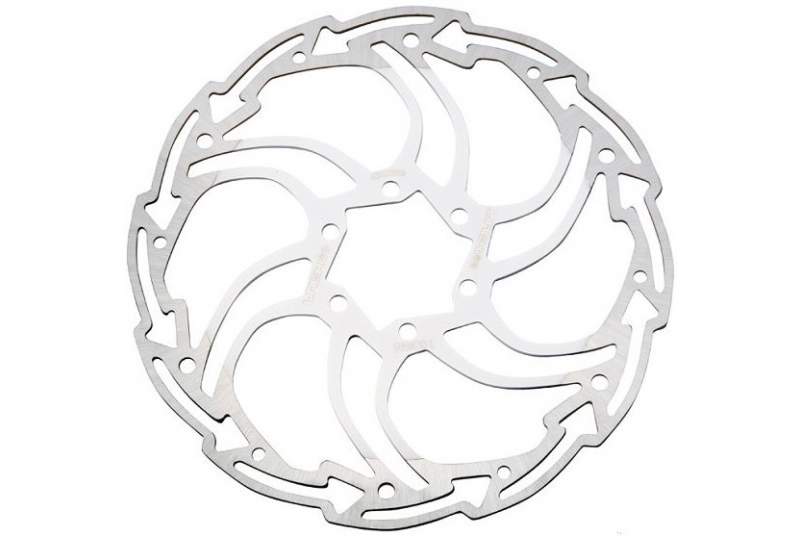 Disco "Flecha" Unex R-25 180mm 6 Tor. blanco