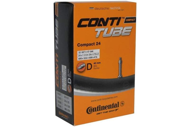 Cámara Continental Compact Válvula Dunlop